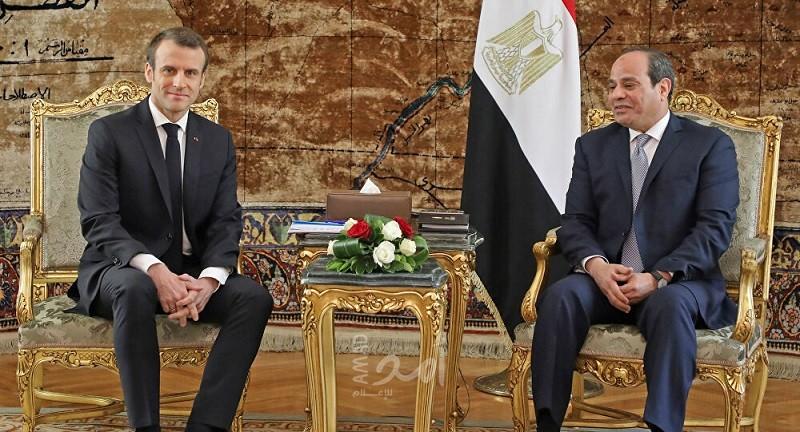 السيسي لماكرون: أهمية البدء في عملية التعافي المبكر وإعادة إعمار غزة