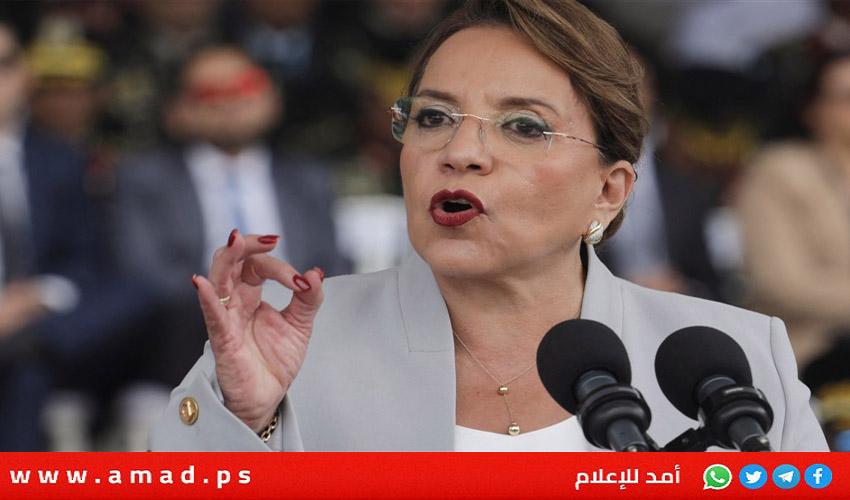 رئيسة هندوراس تهدد بإنهاء التعاون العسكري مع أمريكا..والمعارضة منزعجة