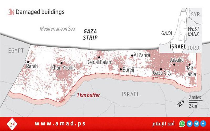 "بلومبيرغ" تكشف خطط إسرائيل الجديدة لغزة: مناطق عازلة وتدمير قدرات