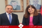 الوزيرة شاهين تبحث مع السفير المصري الجهود الإغاثية المبذولة في ظل العدوان الإسرائيلي