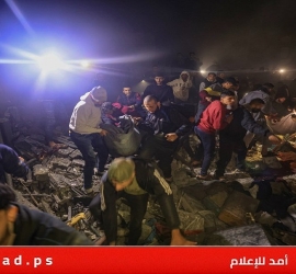 رفح: استشهاد 6 مواطنين بينهم أطفال في قصف طائرات جيش الاحتلال