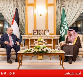 رئيس الوزراء الفلسطيني مصطفى يصل جدة ويلتقي بن فرحان