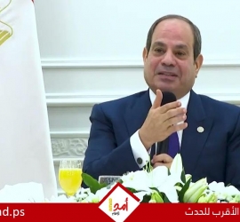 السيسي يحذر من الانشغال بالأزمة مع إيران وتوسيع نطاق الخط الأصفر بغزة