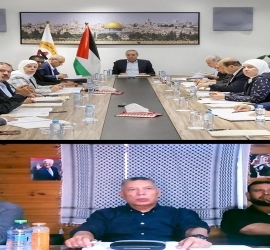 مركزية "فتح" تبحث الوضع السياسي والداخلي وتوزيع المهام