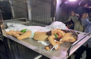 استشهاد الطفلة الرضيعة " أبو عرار " في قصف إسرائيلي لشرق غزة