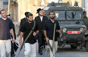 الخليل: مستوطنون يرشقون مركبات المواطنين بالحجارة