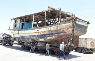 سلطات الاحتلال تفرج عن (20) قارب صيد محتجز من غزة