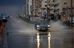 مرور غزة تصدر تعليمات للسائقين لتجنب أخطار المنخفض الجوي