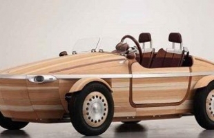 اليابان تكشف النقاب عن سيارة خارقة مصنعة من الخشب