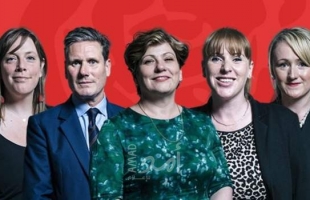 خمسة مرشحين بينهم 3 نساء  يتنافسون على زعامة حزب العمال البريطاني