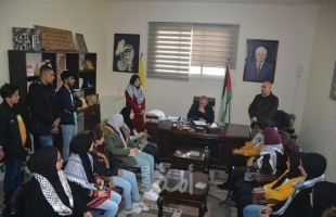 حركة فتح :اقليم قلقيلية تخرج الطلبة المشاركين في معسكر "انطلاقة الكرامة"