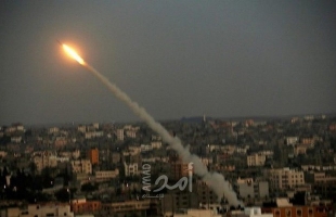 حماس تطلق صاروخاً تجريبياً من غزة تجاه البحر