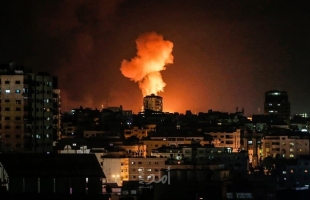 شاهد القصف الاسرائيلي على جنوب قطاع غزة واثار القصف على منازل المواطنين