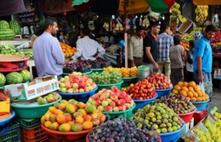 أسعار الخضار والفواكه في أسواق غزة