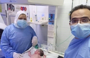 ولادة قيصرية لامرأة مصابة بفايروس كورونا في مصر- صور