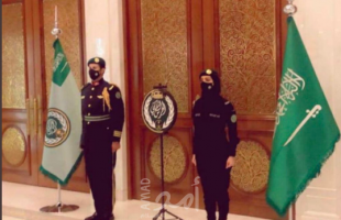 صورة امرأة في صفوف الحرس الملكي السعودي تثير تفاعلا على مواقع التواصل
