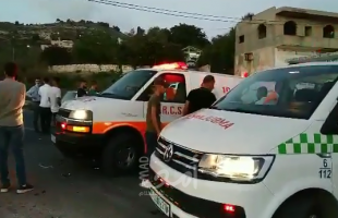 (4) إصابات بحادث سير في نابلس- فيديو