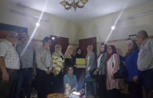 مكتب مهن فتح الطبية غرب غزة ينظم سلسلة زيارات لتهنئة الناجحين بالثانوية العامة