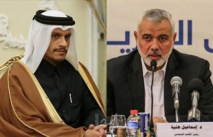 تفاصيل لقاء وفد حماس بوزير الخارجية القطري