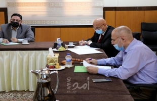 قضاء حماس يناقش مع النيابة العامة تسيير العمل خلال فترة المعايشة مع جائحة كورونا