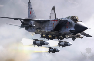 مقاتلة "ميج-31" الروسية تخوض معركة جوية فى طبقة الستراتوسفير