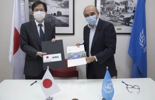 اليابان تتبرع بحوالي 4,3 مليون دولار من أجل المعونة الغذائية للاجئي فلسطين
