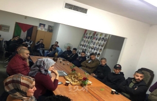 إقليم القدس لحركة فتح يلتقي بممثلين الشبيبة لنقاش حول ألية العمل المستقبلية