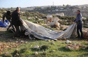 قوات الاحتلال تخطر بإخلاء 5 عائلات في مسافر يطا جنوب الخليل