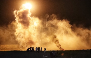 لليوم الثاني على التوالي.. استمرار فعاليات الإرباك الليلي شرق قطاع غزة - صور