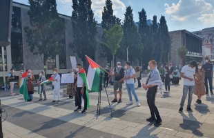 مظاهرة جماهيرية حاشدة في ذكرى النكسة وتضامنًا مع الشعب الفلسطيني في مدينة نورنبرغ