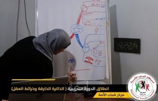 شباب الأمة يختتم الدورة التدريبية "الأصيل الذهبي" بغزة