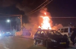 القدس: انفجار شاحنة وسيارة بحي العيساوية - فيديو