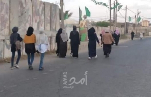 سيدات يطلقن مبادرة "رياضية المشي" لمسافات طويلة وسط قطاع غزة- صور