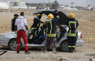 طواقم الدفاع المدني تتعامل مع (32) حادث ومهمة في الضفة الغربية