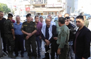 افتتاح جداريتين تجسدان  قضية الأسرى والثوابت الفلسطينية في قلقيلية