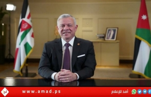 عاهل الأردن يؤكد ضرورة تكثيف الجهود لإعادة إحياء فرص تحقيق السلام على أساس حل الدولتين