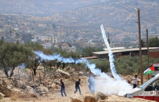 إصابات بالاختناق في مواجهات مع قوات الاحتلال في سبسطية