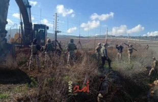 الجيش اللبناني يمنع جرافة إسرائيلية من الحفر على الحدود لليوم الثاني