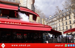 فرنسا: محتجون يضرمون النار في مطعم ماكرون المفضل بباريس - فيديو