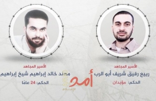 الأسيران "شيخ إبراهيم وأبو الرب" يدخلان عامهما الـ(22) في سجون الاحتلال