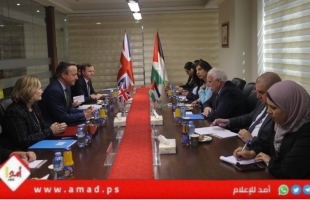 خلال لقاء كاميرون..المالكي يطالب بريطانيا بالضغط على إسرائيل لوقف حربها على الشعب الفلسطيني