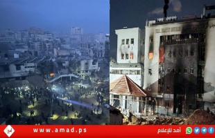 محدث- غزة: انسحاب جيش الاحتلال من 'مجمع الشفاء' ومحيطه ويترك دمارا وخرابا- صور