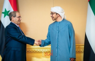بن زايد يستقبل وزير الخارجية السوري ويؤكد عمق العلاقات بين البلدين