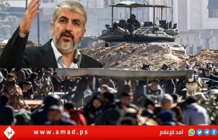 مشعل: الوسطاء تفهموا موقف حماس حول نزع السلاح..وهدنة لمدة 5- 10 سنوات