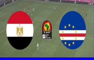 مصر تتعادل مع الرأس الاخضر ووتصدر  المجموعة - فيديو