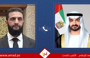 "سانا": أحمد الشرع والشيخ محمد بن زايد يناقشان سبل تعزيز العلاقات الثنائية بين سوريا والإمارات