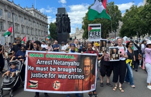 مظاهرات حاشدة في لندن دعمًا لفلسطين في ذكرى النكبة