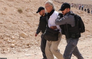 اعتقال صحفيين ومتضامنين أجانب خلال فعالية جنوب الخليل