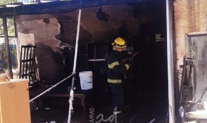 محدث بالصور.. اندلاع حريق في منزل بالمجلس الإقليمي "سدوت هنيغف"