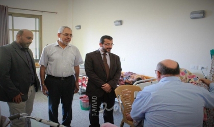 غزة: مستشفى حمد تحتفي بالمسنين في يومهم العالمي